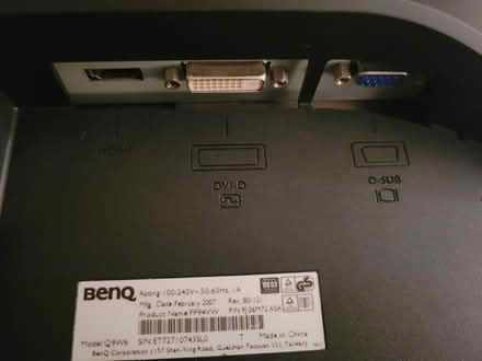 Photo of free 19" BenQ monitor (Northgate) #2
