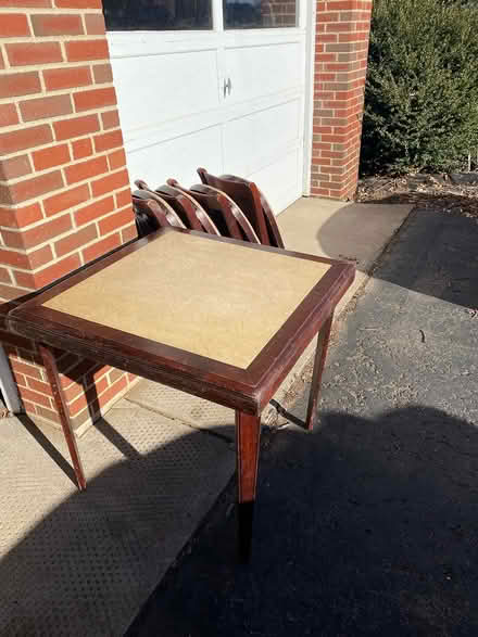 Photo of free Card table set (Blauvelt, NY) #1