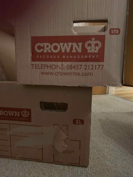 Photo of free Crown moving boxes (Wandsworth SW18) #2