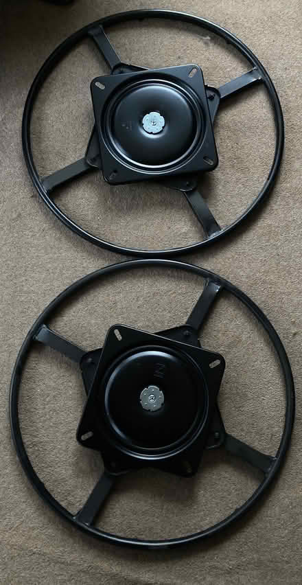 Photo of free X2 Swivel Chair Bases (Dean EH4) #1
