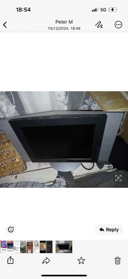 Photo of free Samsung tv (Stamford Hill estate N16 6RL) #3
