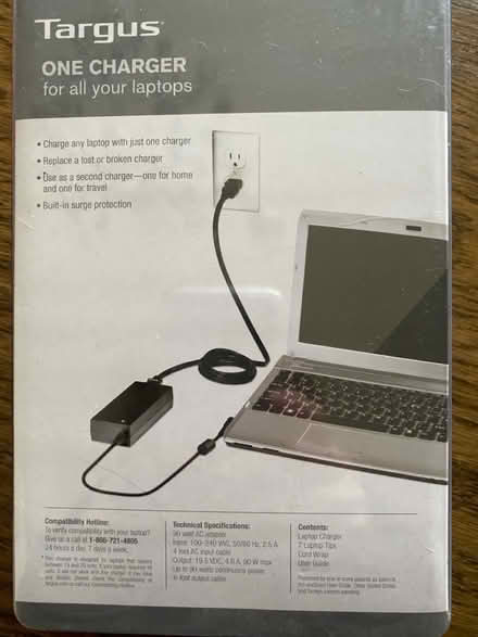 Photo of free Targus PC laptop charger (Pleasant Hill) #3