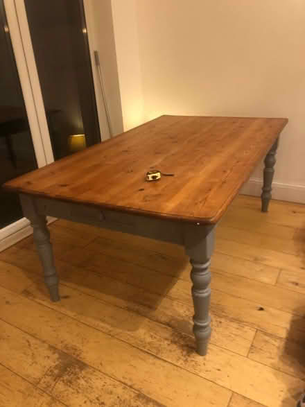 Photo of free Large farmhouse kitchen / dining table (Addiscombe CR0) #1