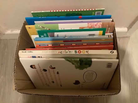 Photo of free box of children's activity books (Leckhampton GL53) #1