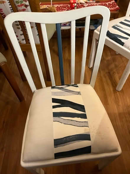 Photo of free 4 solid wood chairs, upcycled (Oxford OX4) #2