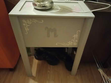 Photo of free Little table with storage (Sutton Manor WA8) #1