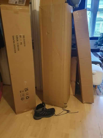 Photo of free 3 large cardboard boxes (Manor Road N17) #1