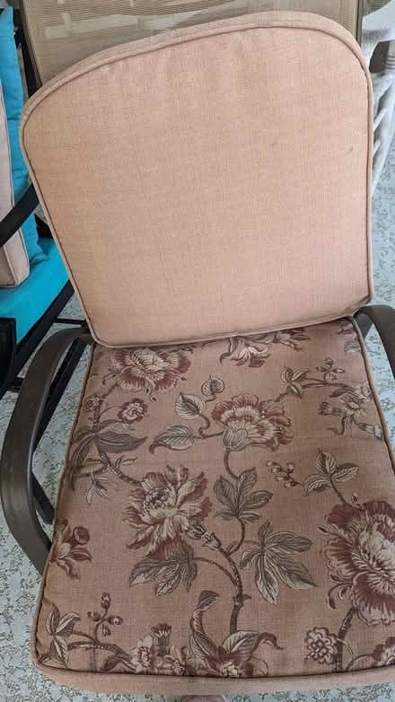 Photo of free Two sets of outdoor chair cushions (NW Gainesville) #2