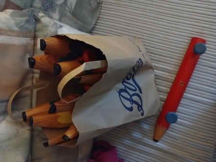 Photo of free Pencil coat hooks (Leigh, Surrey, RH2) #1