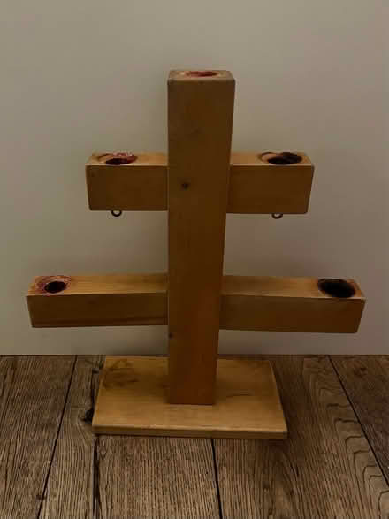 Photo of free Advent candle holder (Welwyn Garden City) #3