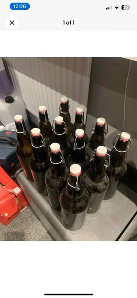 Photo of Carbonated glass bottles brand/not (B14) #2