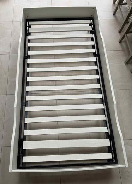 Photo of free Trundle bed frame and mattress (New Malden KT3) #1