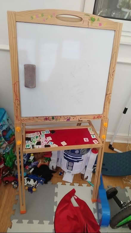 Photo of free Children's easel/whiteboard (Larkfield, ME20) #1