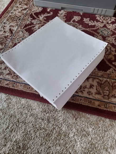 Photo of free Punched printer paper (Northcourt OX14) #1