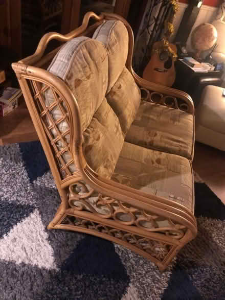 Photo of free Cane settee OR 2 chairs (Sidley TN39) #4