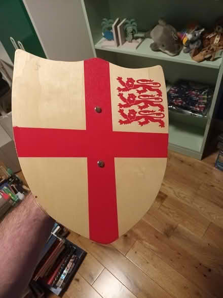Photo of free Wooden shield (east leake LE12) #1
