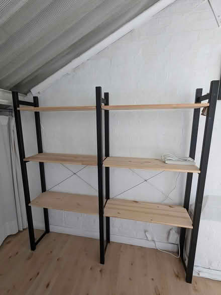 Photo of free Wooden shelving (SE1 4QG) #1
