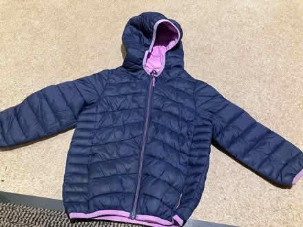 Photo of free Girls hooded M &S coat (Coulsdon, nr, train station) #1