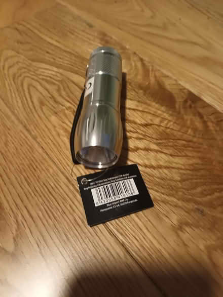 Photo of free Small torch with tags (east leake LE12) #1