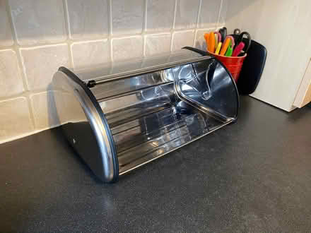 Photo of free Metal bread bin, sliding lid (S7 Nether Edge) #2