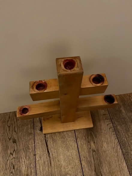 Photo of free Advent candle holder (Welwyn Garden City) #2