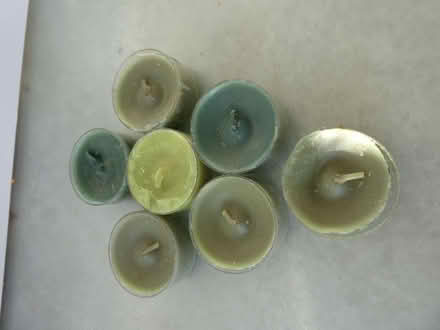 Photo of free Green tealights (Rayleigh SS6) #1