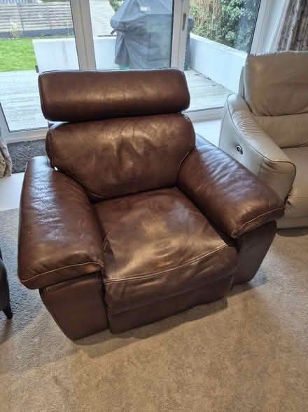 Photo of free Leather large reclining armchair (HP3 Apsley) #1