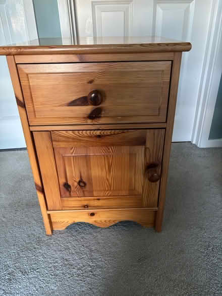Photo of free Bedside chests -pine unmatched (Wheathampstead) #4