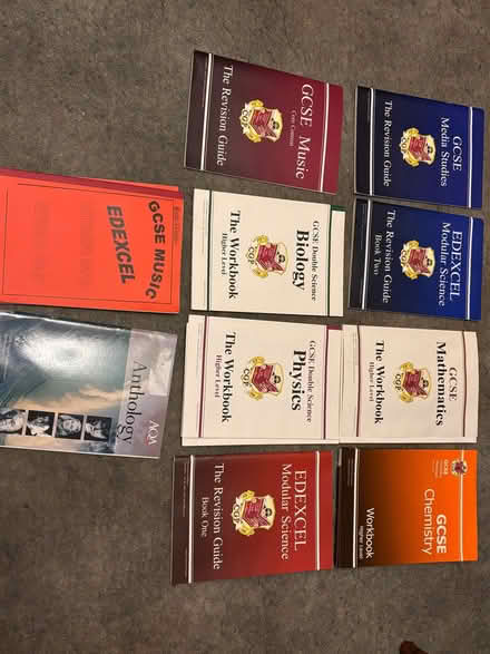 Photo of free GCSE workbooks various subjects (Loughton IG10) #1