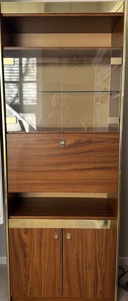 Photo of free 2 wall units with glass shelves (3356 Tallmast Cr, Mississauga) #2