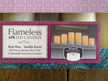 Photo of free New in box Flameless Candles (Pleasant Hill) #2