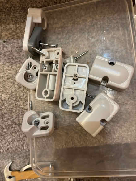 Photo of free Two stair gates with fixings (Canton CF5) #2