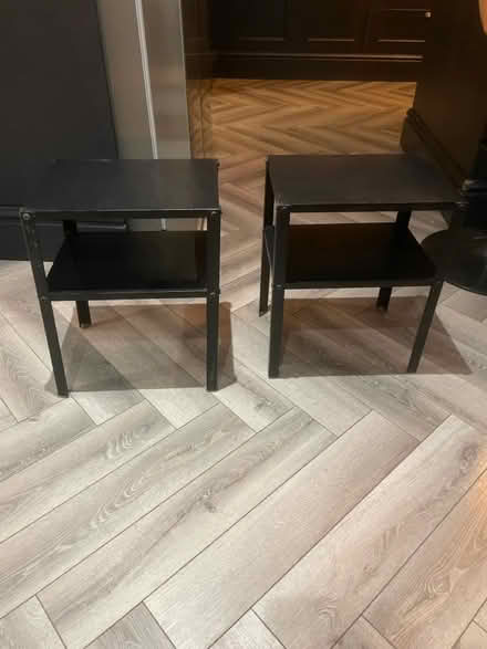 Photo of free 2 metal ikea beside tables (West Malling) #1