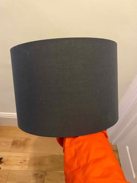 Photo of free Navy lamp shade (Wallsend NE28) #2