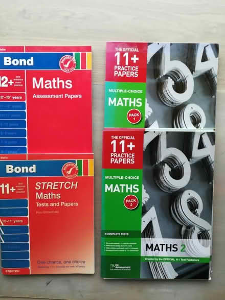Photo of free 11+ maths papers (Sutton SM2) #1