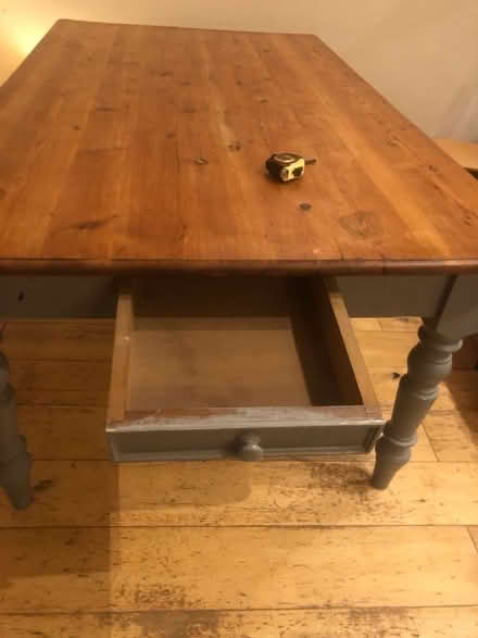 Photo of free Large farmhouse kitchen / dining table (Addiscombe CR0) #3