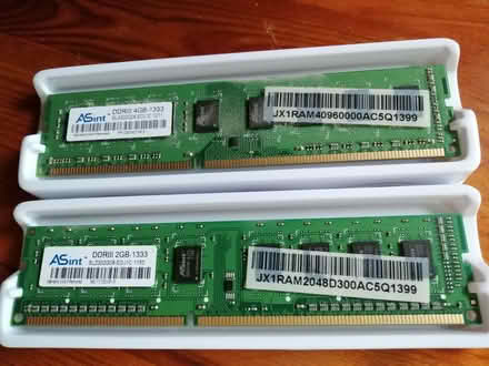 Photo of free RAM, 1 x 2gb, 1 x 4 gb (Cross Farm AL5) #1