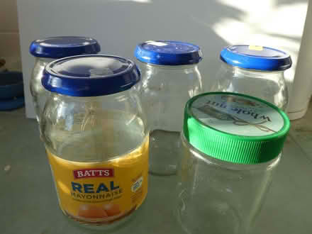 Photo of free Glass jars with lids (Rayleigh SS6) #1