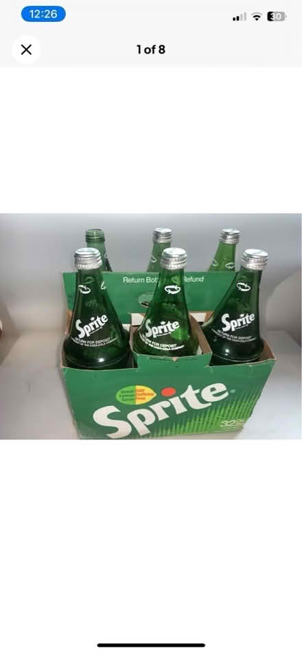 Photo of Carbonated glass bottles brand/not (B14) #3