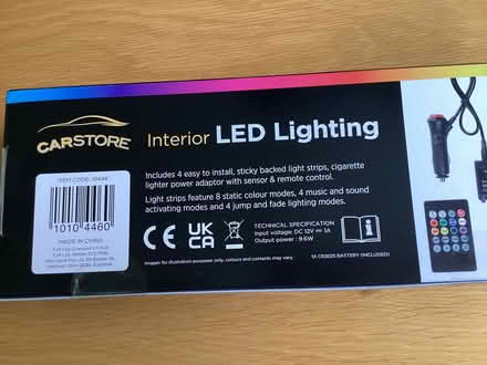 Photo of free Car Interior LED Lighting (Gt Burstead) #2