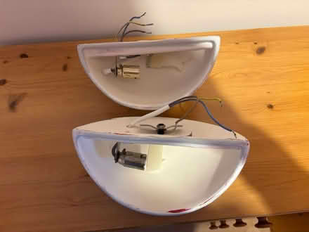 Photo of free Wall lamps x2 (Wheathampstead) #2