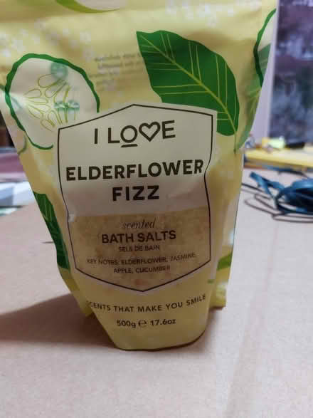 Photo of free Elderflower fizz bath salts - new (Worcester Park KT4) #1