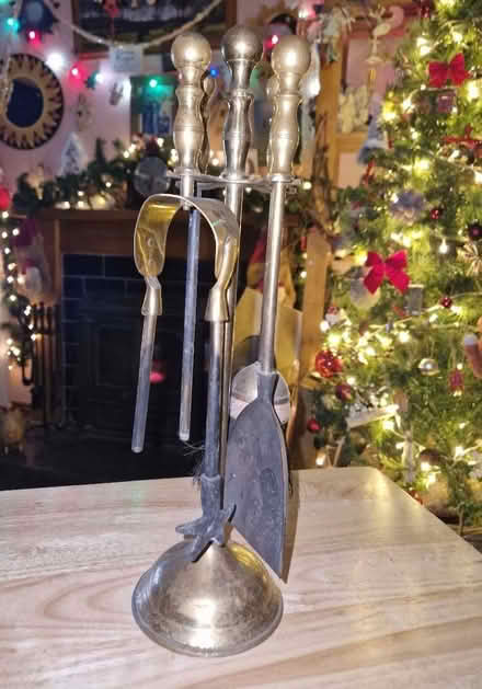 Photo of free Small Brass Fireside Companion Set (Kirkby Thore CA10) #1