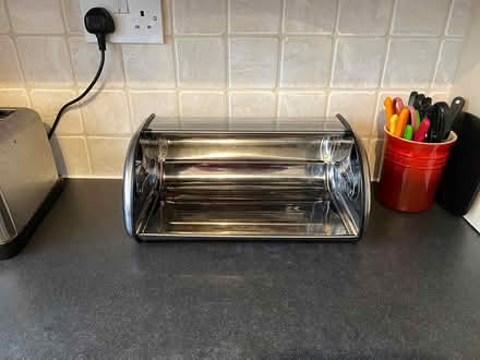 Photo of free Metal bread bin, sliding lid (S7 Nether Edge) #3