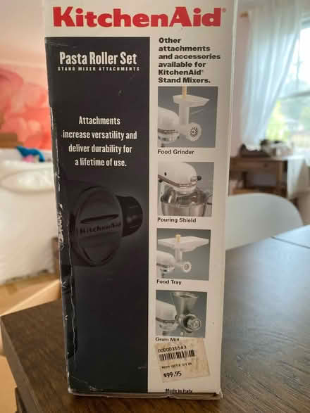 Photo of free KitchenAid pasta roller set (Pleasant Hill) #4