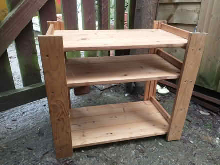 Photo of free Wooden shoe rack (Loxley, S6) #1