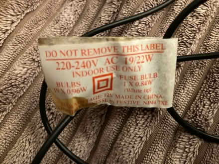 Photo of free Small incandescent Christmas lights (Westdene BN1) #2