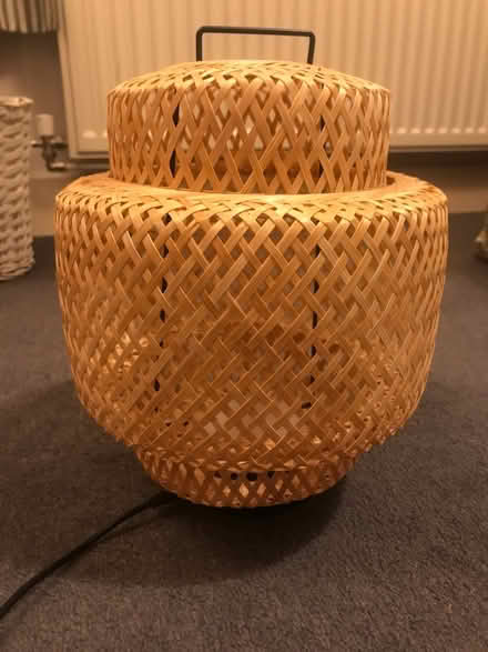 Photo of free IKEA Rattan lamp (M20 Didsbury) #1