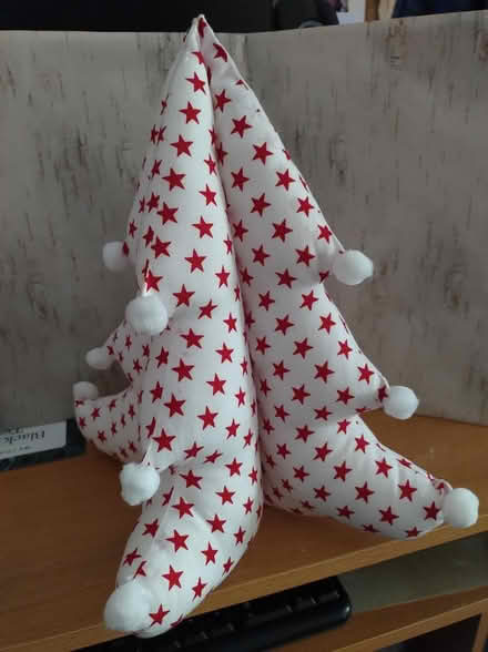 Photo of free Handmade Fabric Christmas Trees (Great Totham) #1