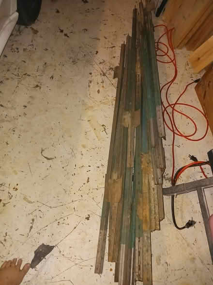 Photo of free metal fence posts (Pasadena/Clear Lake) #1